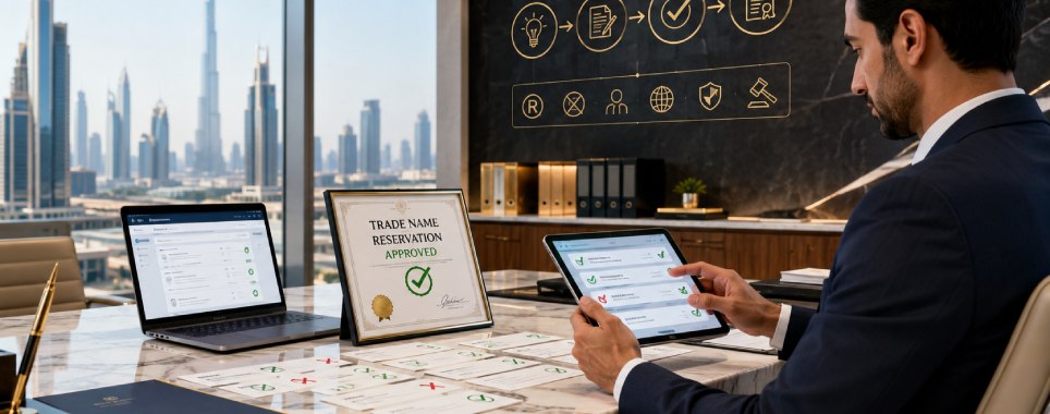 Trade Name Reservation in UAE: Rules, Restrictions, and How to Choose One